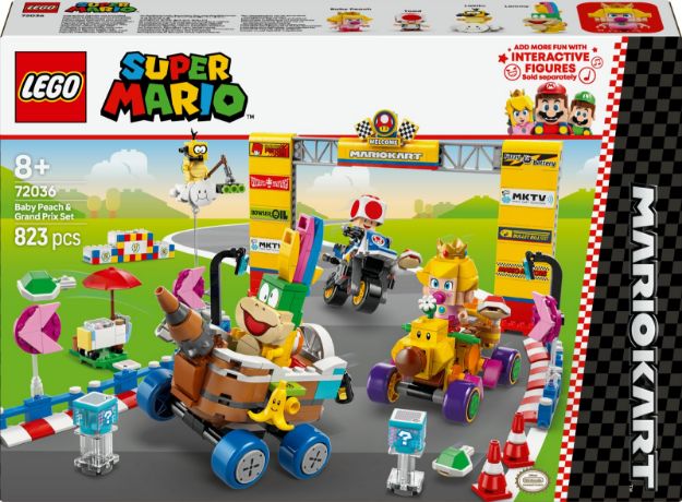 Bild von LEGO® Super Mario - 72036 Mario Kart™ – Baby Peach & Grand Prix–Set