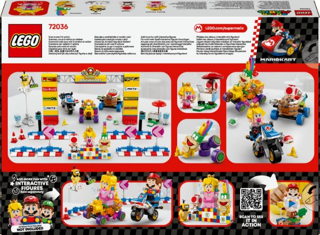 Bild von LEGO® Super Mario - 72036 Mario Kart™ – Baby Peach & Grand Prix–Set