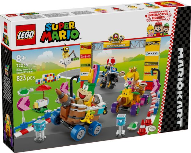 Bild von LEGO® Super Mario - 72036 Mario Kart™ – Baby Peach & Grand Prix–Set