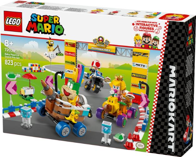Bild von LEGO® Super Mario - 72036 Mario Kart™ – Baby Peach & Grand Prix–Set