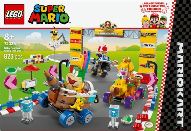 Bild von LEGO® Super Mario - 72036 Mario Kart™ – Baby Peach & Grand Prix–Set
