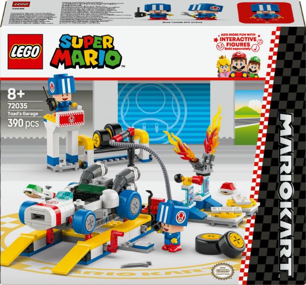 Bild von LEGO® Super Mario - 72035 Mario Kart™ – Toads Werkstatt