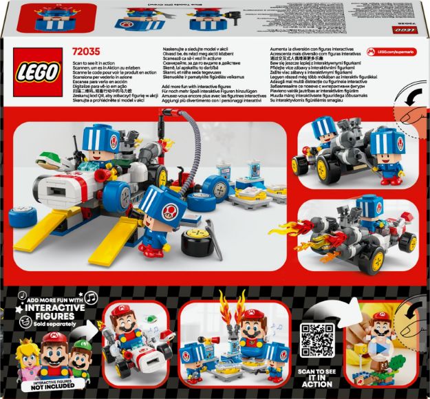 Bild von LEGO® Super Mario - 72035 Mario Kart™ – Toads Werkstatt