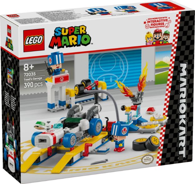 Bild von LEGO® Super Mario - 72035 Mario Kart™ – Toads Werkstatt