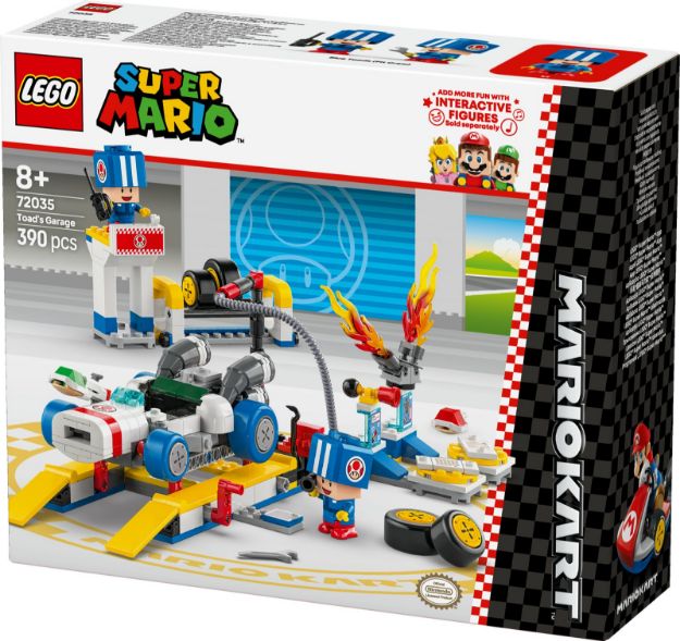 Bild von LEGO® Super Mario - 72035 Mario Kart™ – Toads Werkstatt