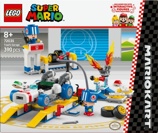 Bild von LEGO® Super Mario - 72035 Mario Kart™ – Toads Werkstatt