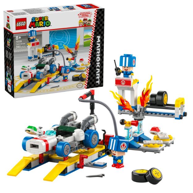 Bild von LEGO® Super Mario - 72035 Mario Kart™ – Toads Werkstatt