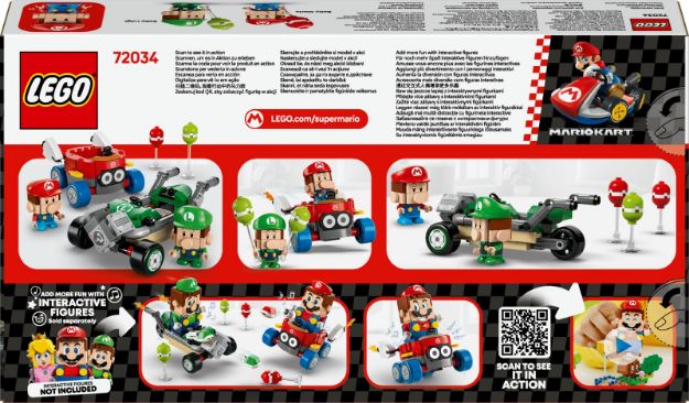 Bild von LEGO® Super Mario - 72034 Mario Kart™ – Baby Mario vs. Baby Luigi