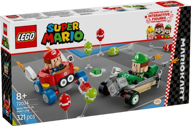 Bild von LEGO® Super Mario - 72034 Mario Kart™ – Baby Mario vs. Baby Luigi