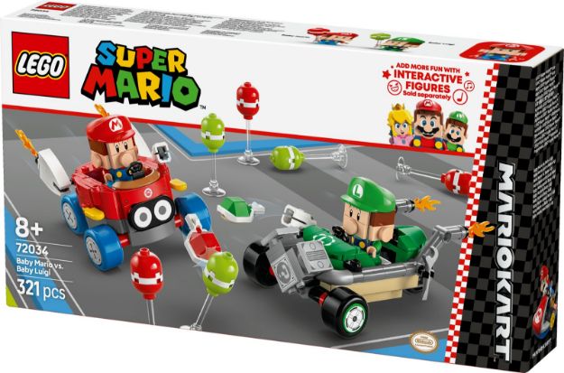 Bild von LEGO® Super Mario - 72034 Mario Kart™ – Baby Mario vs. Baby Luigi