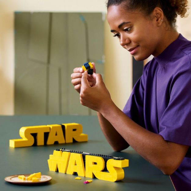 Bild von LEGO® Star Wars™ - 75407 Star Wars™ Logo aus  Steinen