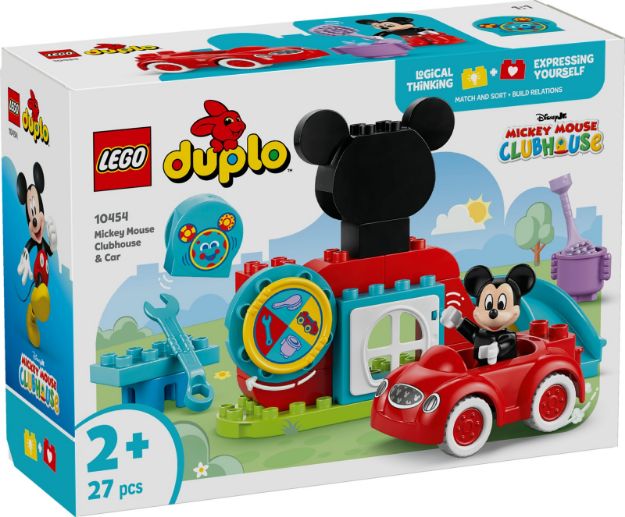 Bild von LEGO® DUPLO® - 10454 Mickys Clubhaus und Auto
