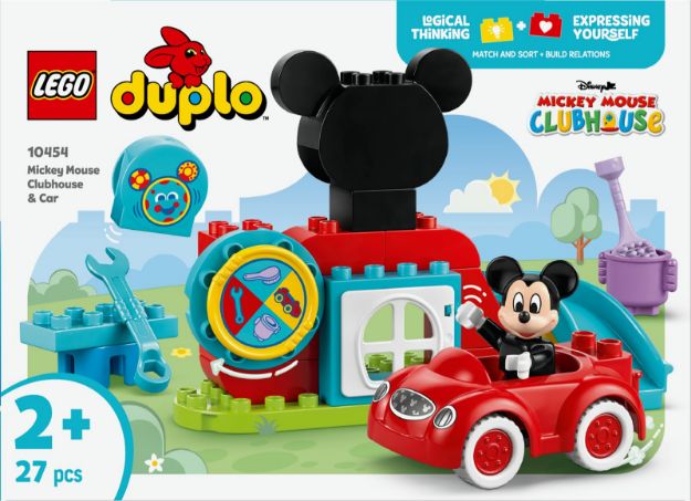 Bild von LEGO® DUPLO® - 10454 Mickys Clubhaus und Auto