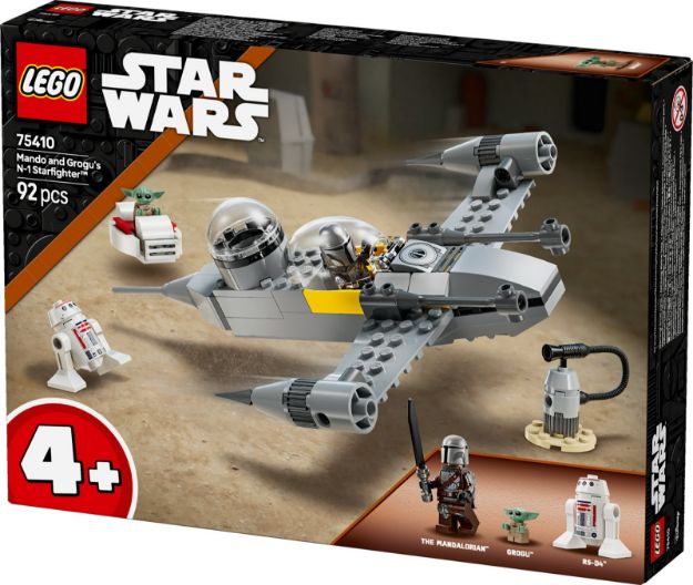 Bild von LEGO® Star Wars™ - 75410 Mandos und Grogus N-1 Starfighter™