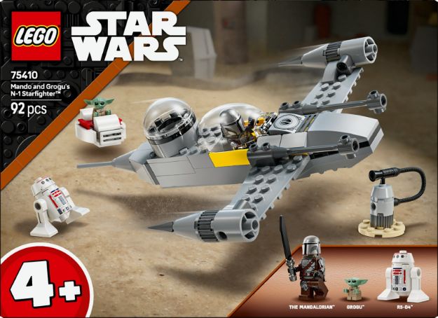 Bild von LEGO® Star Wars™ - 75410 Mandos und Grogus N-1 Starfighter™
