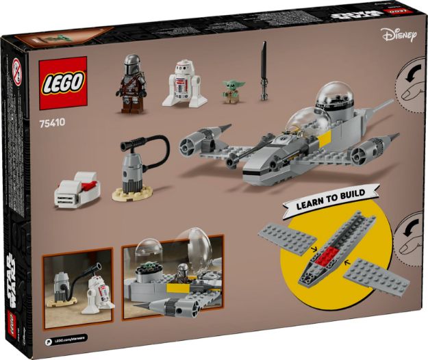 Bild von LEGO® Star Wars™ - 75410 Mandos und Grogus N-1 Starfighter™
