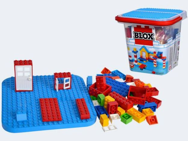 Bild von Blox Eimer 250 Steine Fenster und Türen - 104114518