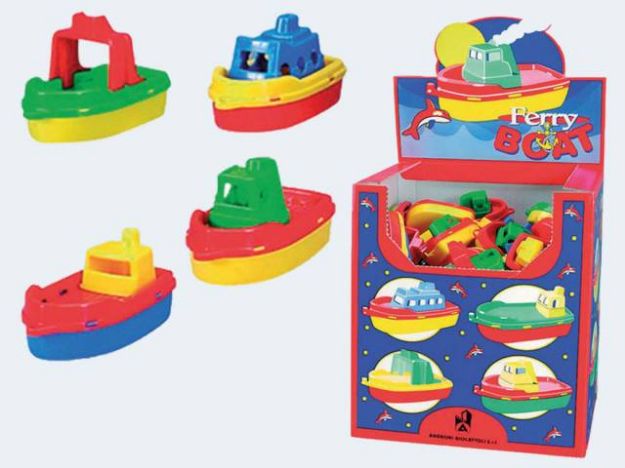 Bild von Fährboot 15cm - Ein Stück wird nach dem Zufallsprinzip zugesendet! - 107259152