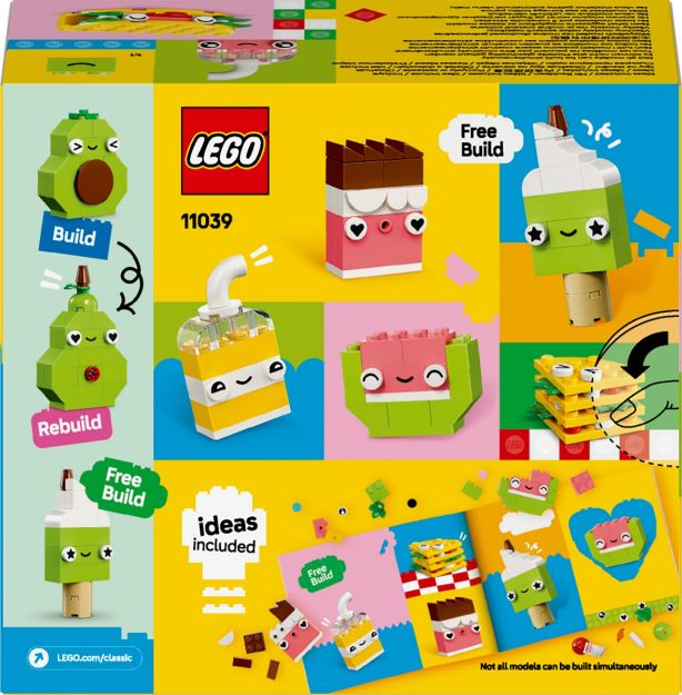 Bild von LEGO® Classic - 11039 Kreativer Snack Bauspaß
