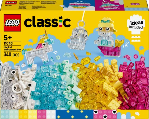 Bild von LEGO® Classic - 11040 Zauberbox mit durchsichtigen Steinen