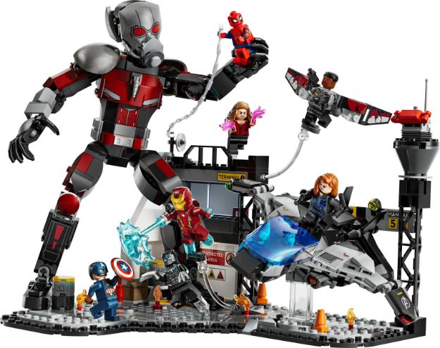 Bild von LEGO® Marvel Super Heroes™ - 76314 Captain America: Civil War Actionduell