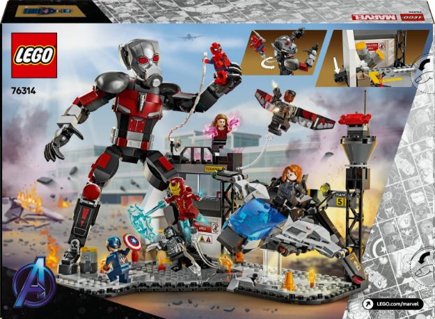 Bild von LEGO® Marvel Super Heroes™ - 76314 Captain America: Civil War Actionduell