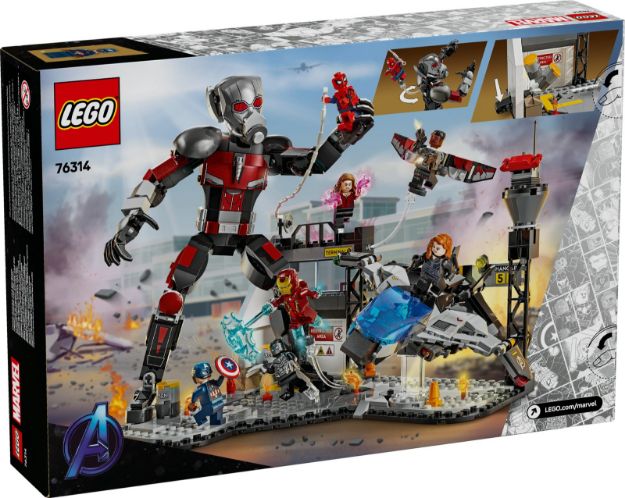 Bild von LEGO® Marvel Super Heroes™ - 76314 Captain America: Civil War Actionduell