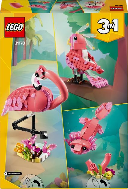 Bild von LEGO® Creator - 31170 Wilde Tiere: Rosa Flamingo