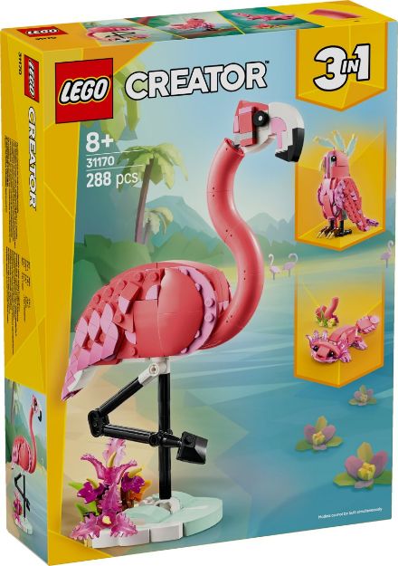 Bild von LEGO® Creator - 31170 Wilde Tiere: Rosa Flamingo