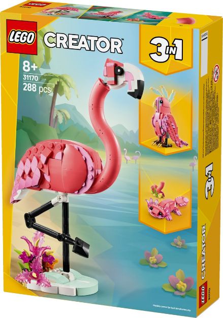 Bild von LEGO® Creator - 31170 Wilde Tiere: Rosa Flamingo