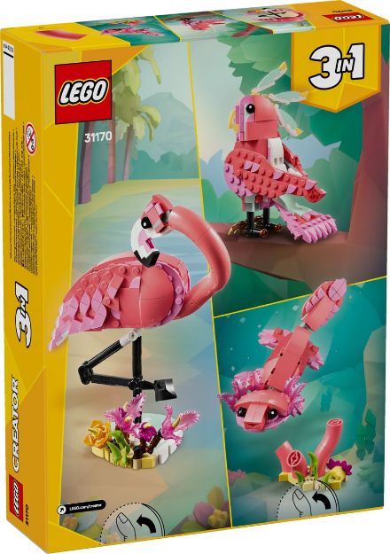 Bild von LEGO® Creator - 31170 Wilde Tiere: Rosa Flamingo