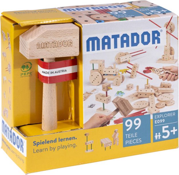 Bild von Matador Explorer Baukasten 99 Teile - 11099