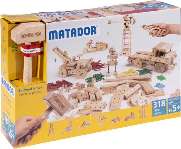 Bild von Matador Explorer Baukasten 318 Teile - 11318