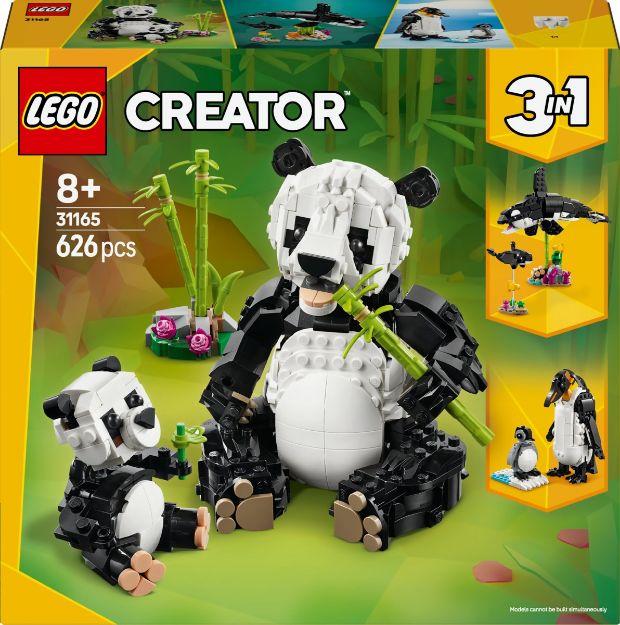 Bild von LEGO® Creator - 31165 Wilde Tiere: Pandafamilie