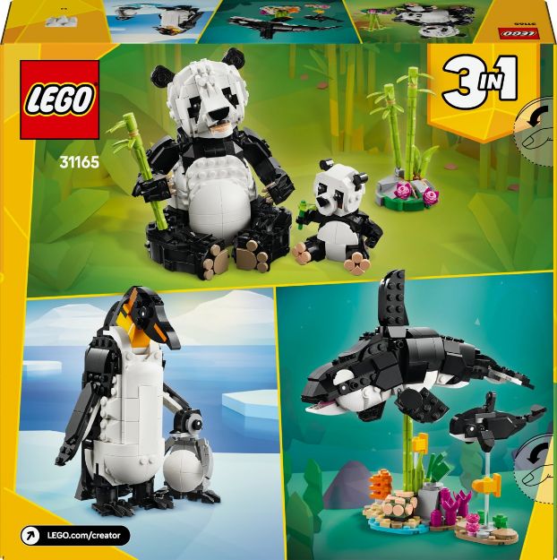 Bild von LEGO® Creator - 31165 Wilde Tiere: Pandafamilie