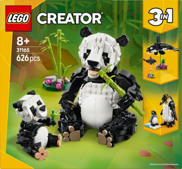 Bild von LEGO® Creator - 31165 Wilde Tiere: Pandafamilie
