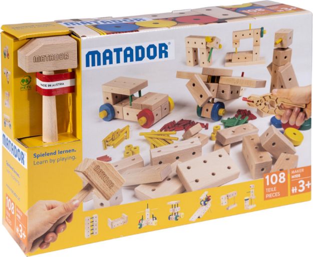 Bild von Matador Maker Baukasten 108 Teile - 22108