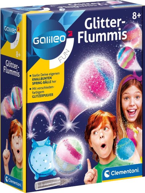 Bild von Clementoni Galileo Glitter-Flummis - 59220.3