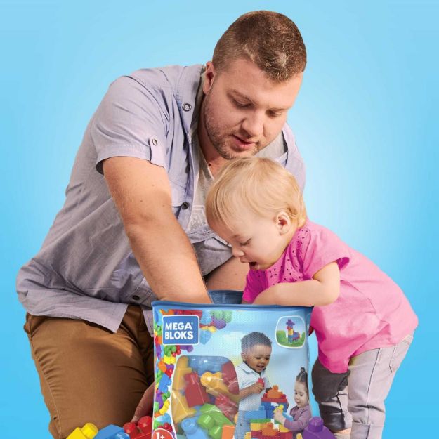 Bild von Mattel Match Box FB Bausteinebeutel Medium, 60 Teile - DCH55