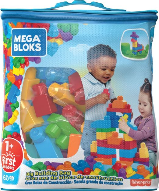 Bild von Mattel Match Box FB Bausteinebeutel Medium, 60 Teile - DCH55