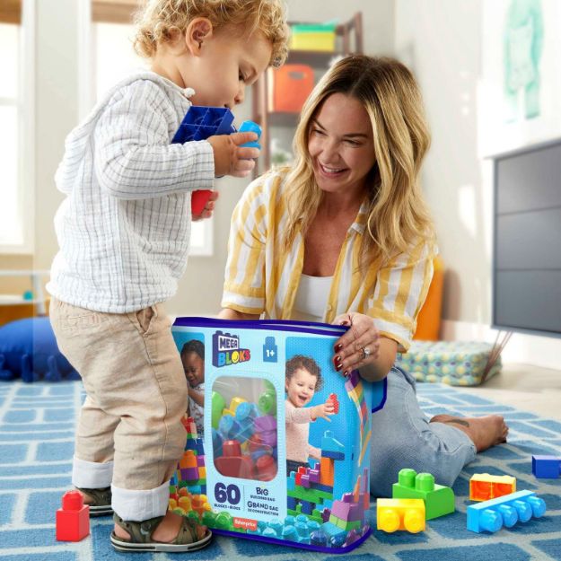 Bild von Mattel Match Box FB Bausteinebeutel Medium, 60 Teile - DCH55