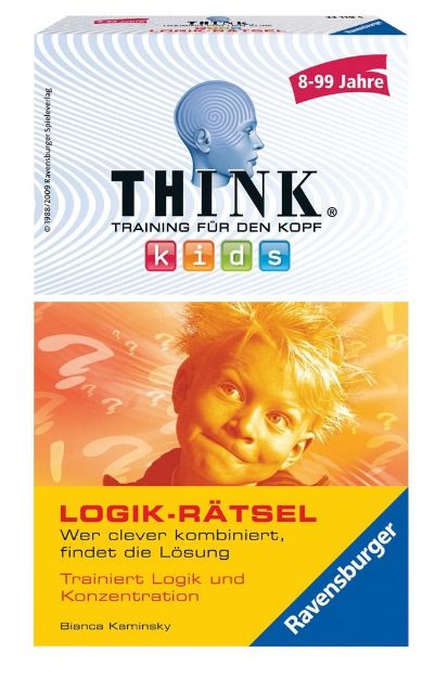 Bild von Mitbringspiel Think Kids Logik Rätsel - 23294