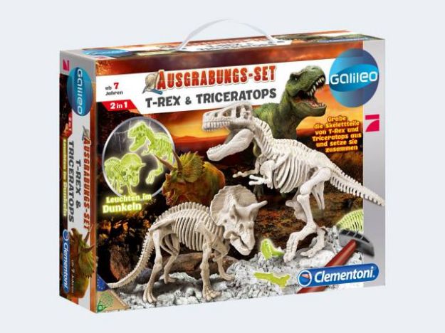 Bild von Galileo Ausgrabungsset T-Rex und Triceratops - 69408.1