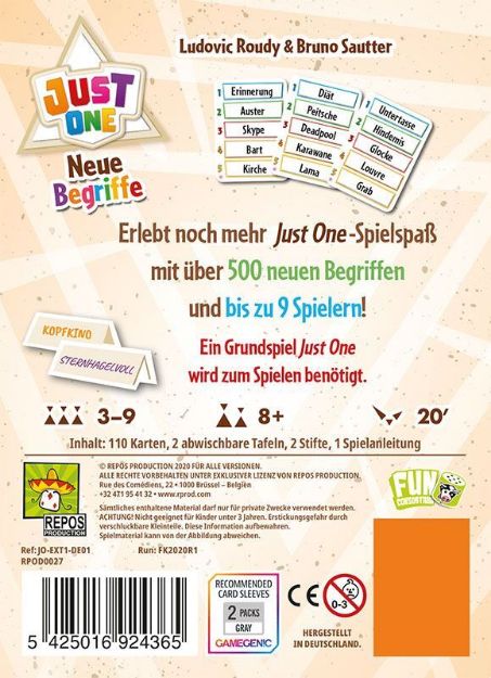 Bild von Just One - Neue Begriffe - RPOD0027