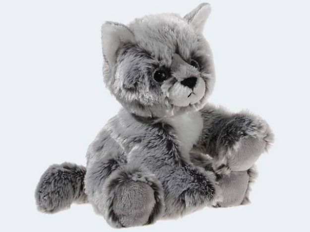 Bild von Katze 20cm Glitter Kitty graumeliert - 246775