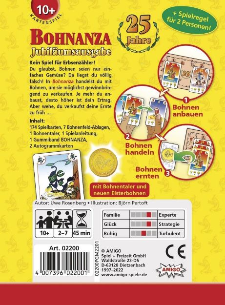 Bild von Bohnanza 25 Jahre-Edition - 02200