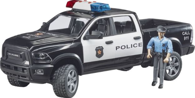 Bild von Bruder 2505 RAM 2500 Polizei Pickup mit Polizist - 02505