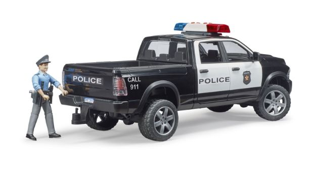 Bild von Bruder 2505 RAM 2500 Polizei Pickup mit Polizist - 02505