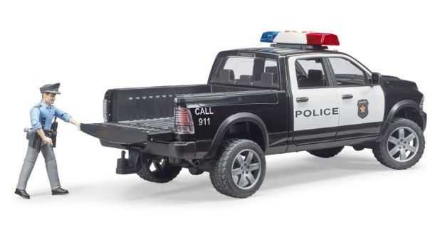 Bild von Bruder 2505 RAM 2500 Polizei Pickup mit Polizist - 02505