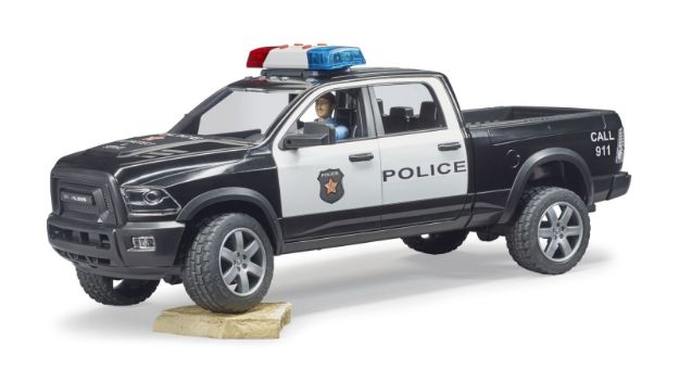 Bild von Bruder 2505 RAM 2500 Polizei Pickup mit Polizist - 02505